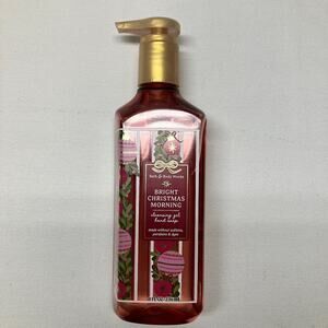 Bath & Body Works BRIGHT CHRISTMAS MORNING Cleansing Gel Hand Soap-8 oz